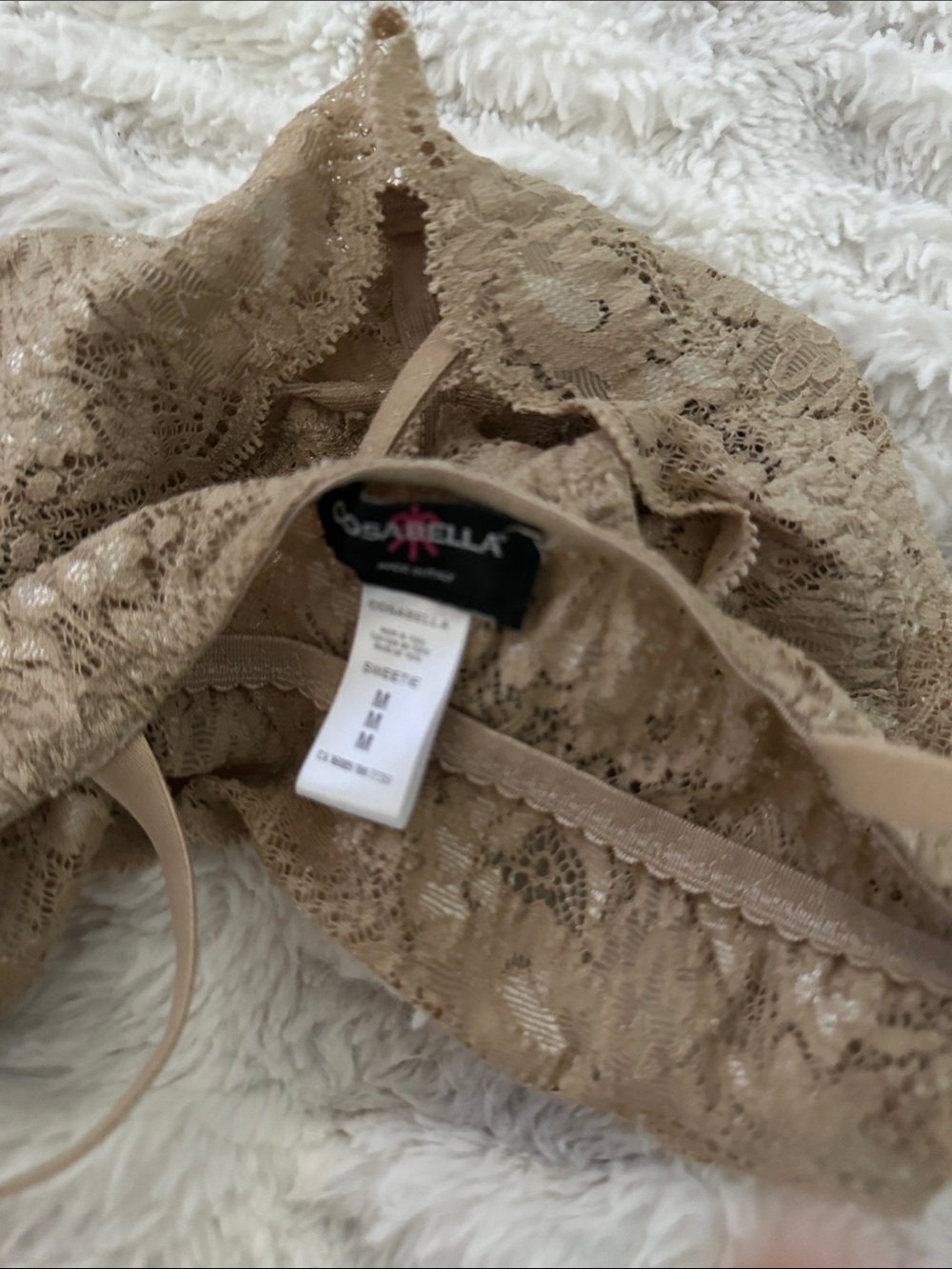 Cosabella Never Say Never Sweetie Soft Bra NUDE (1417) - Picture 8 of 8
